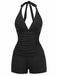 40er Tankini-Set mit Neckholder und Junge
