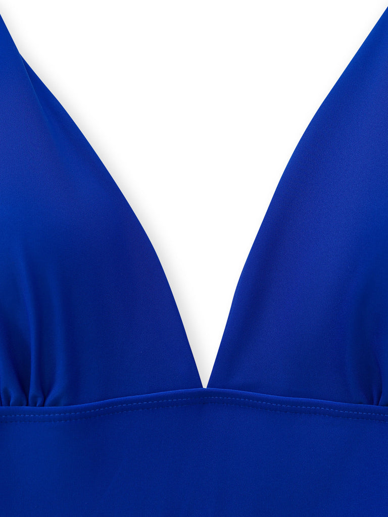 40er Tankini-Set mit Neckholder und Junge