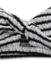 Schwarzes & Weißes 30er Vintage Bikini-Set mit Farbblock