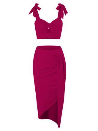 1940er Solide Schultergurt Hohl Badeanzug & Cove-Up