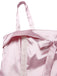 [Vorverkauf] Rosa 1960er Netz Patchwork Bogen Slip Nachthemd