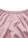1930er Solide Federbesatz Satin Pyjama Set