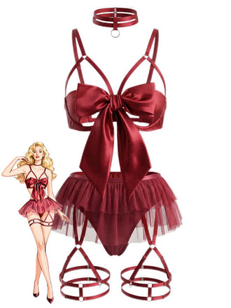 1960er Bogen Netz Patchwork  Pyjama Set