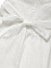 Weiß 30er Satin-Nachthemd mit Spitze