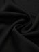 Schwarzes 40er Nachthemd mit Spitze und Satin