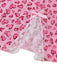 Rosa 50er Reizwäsche mit Herz und Leoparden-Print