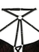 80er Gothic Dessous-Set mit Neckholder