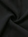 Schwarzes 70er Babydoll-Nachthemd mit Spitze