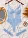 50er Body mit Cut-out und Spitze