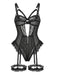 50er Body mit Cut-out und Spitze