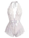 30er Dessous mit Spitze und Satinschleife