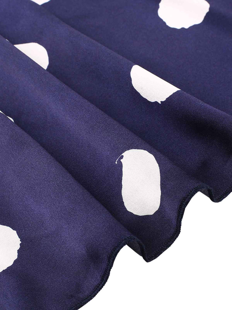 1950er Polka Punkt Spitze Unterhemd Nachtwäsche