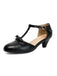 Pumps mit Schleife und Knöchelriemen