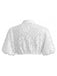Dunkelblaues 50er Jacquard-Kleid mit Samt und Spitze
