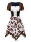 1940er Western Cowgirl Kostüm Kleid Mit Peitsche