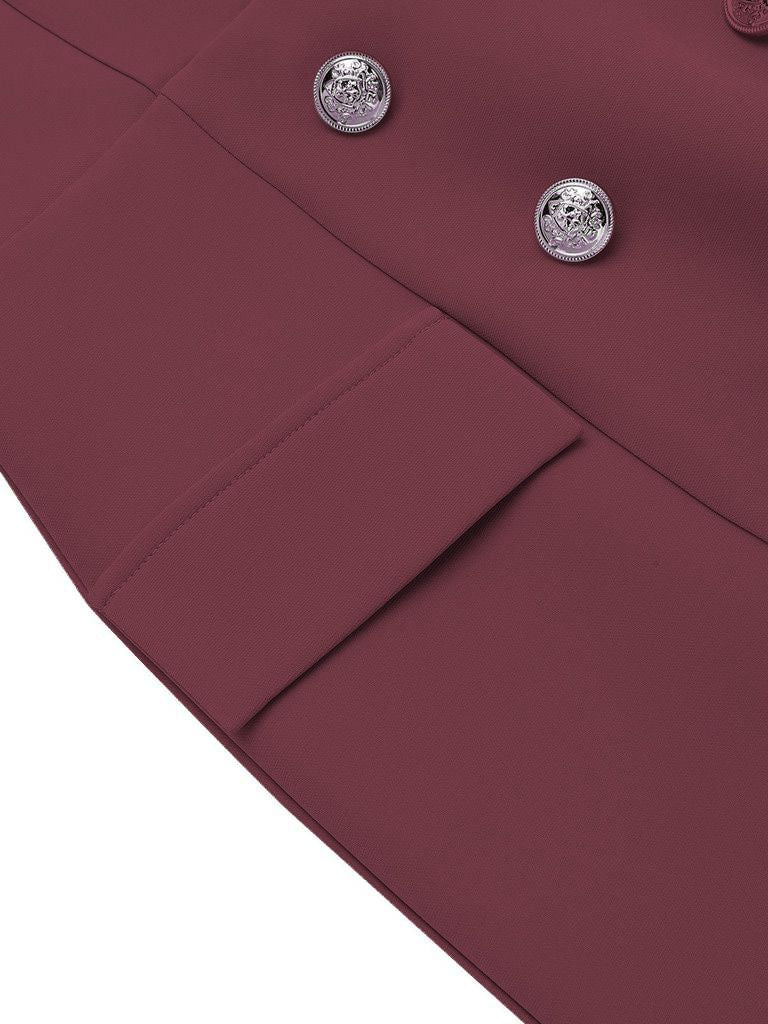 2PCS 1960ER BLEISTIFTKLEID MIT CAPE