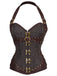 ALLERHEILIGEN NECKHOLDER KORSETT STEAMPUNK GOTHIC BLUME