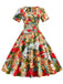MÄDCHEN VINTAGE SWING KLEID