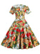 MÄDCHEN VINTAGE SWING KLEID