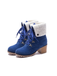Weinrot Kurze Martin Britischen Stil Stiefel
