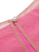 Rosenrot 1960s Satin Bleistiftkleid