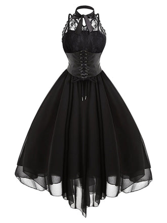 SPITZE STEAMPUNK KLEID