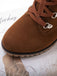 Weinrot Kurze Martin Britischen Stil Stiefel
