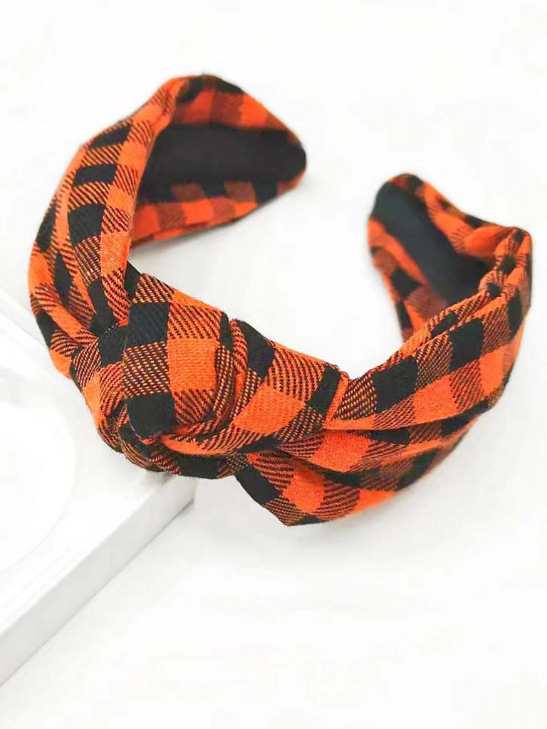 Halloween Plaid Schädel Geist Festival Stirnband