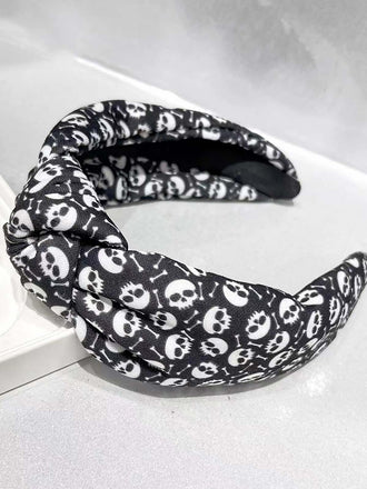 Halloween Plaid Schädel Geist Festival Stirnband