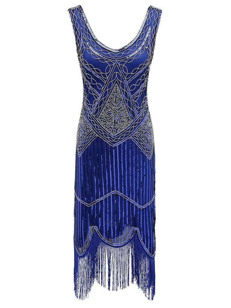 1920ER PAILLETTEN FEANSEN FLAPPER BALLKLEIDER