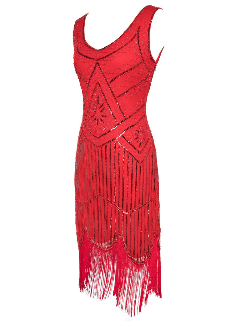 1920ER PAILLETTEN FEANSEN FLAPPER BALLKLEIDER