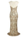 1920ER VINTAGE PAILLETTEN PARTY KLEID