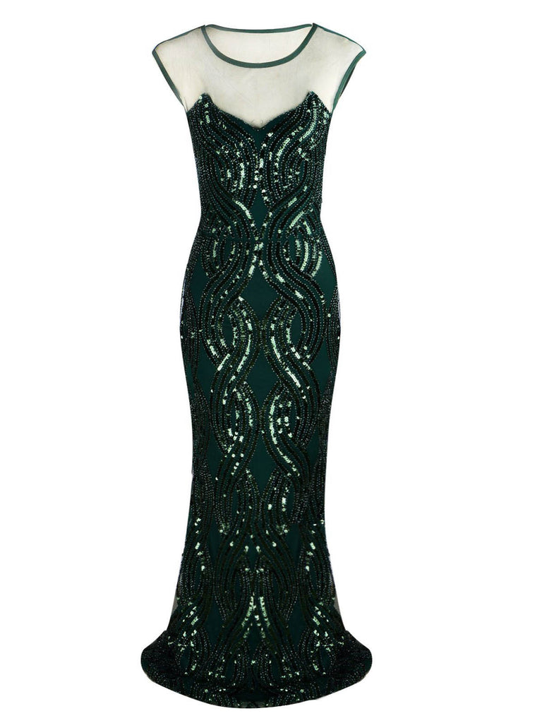 1920ER VINTAGE PAILLETTEN PARTY KLEID