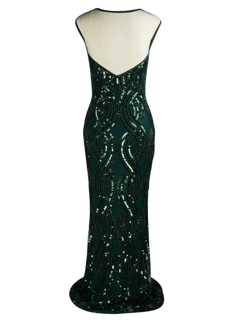 1920ER VINTAGE PAILLETTEN PARTY KLEID