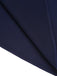 Marineblaues gestreiftes Patchwork-Kleid aus den 1950ern