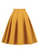 1960er Solider Faltenrock