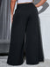 [Übergröße] 1930er Solid Wide Leg Shift Pants