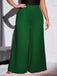 [Übergröße] 1930er Solid Wide Leg Shift Pants