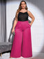 [Übergröße] 1930er Solid Wide Leg Shift Pants
