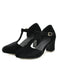 Retro T-Gurt Mary Jane Hoher Absatz Schuhe