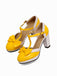 CHUNKY HEELS MARY JANE SCHUHE