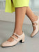 MARY JANE-SCHUHE MIT DOPPELSCHNALLENABSATZ