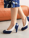 MARY JANE PATCHWORK HIGH HEELS SCHUHE