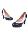 MARY JANE PATCHWORK HIGH HEELS SCHUHE