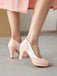 MARY JANE PATCHWORK HIGH HEELS SCHUHE