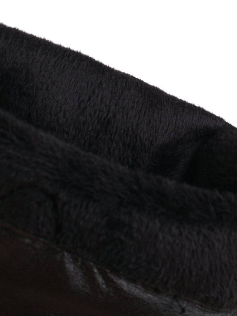 SKELETT-STICKEREI SPITZE STIEFEL MIT KLATSCHEN ABSATZ