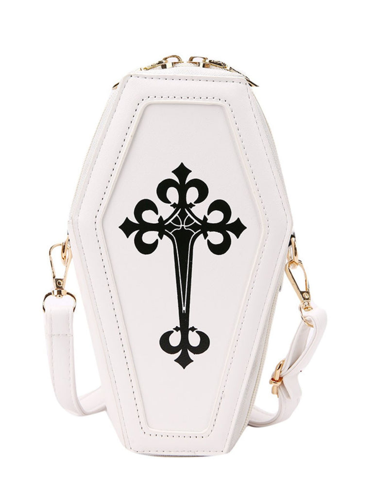Halloween Latein Kreuzen Sarg Tasche