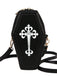 Halloween Latein Kreuzen Sarg Tasche
