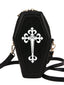 Halloween Latein Kreuzen Sarg Tasche