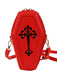 Halloween Latein Kreuzen Sarg Tasche